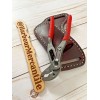 harbour mercantile channel lock sheath leather sheath for 5-6” pliers
