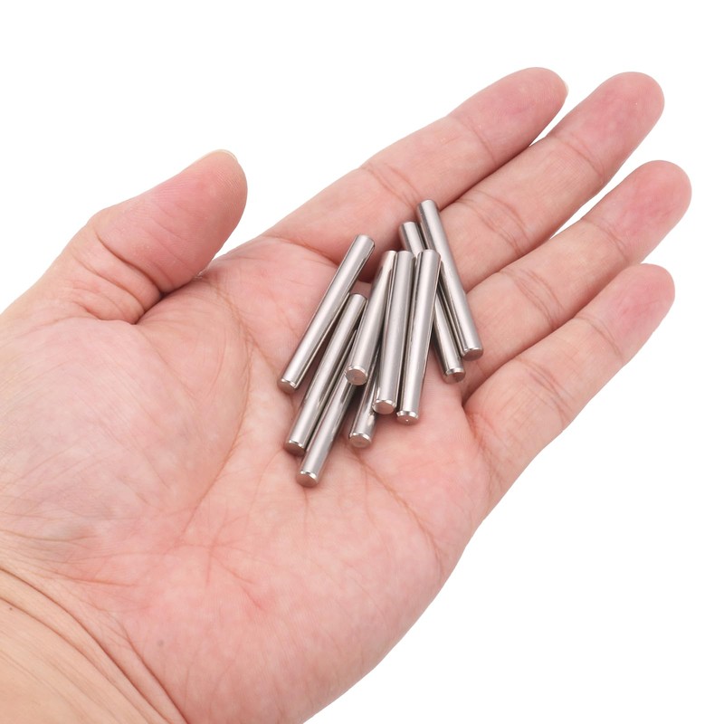 sourcing map 40Pcs 5mm x 40mm Dowel Pins 304 Stainless
