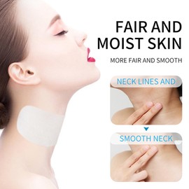 5 Stück Neck Firming Anti-Aging Halsmaske Für Straffe Haut – Intensive Halsstraffungsmaske 360° Hals-Und Dekolleté-Pflege Reduziert Doppelkinn & Halsringe – Sofort Straffungseffekt – Unter Make-Up