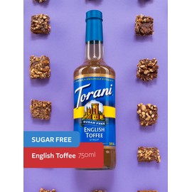 Torani® English Toffee Syrup Sugar Free