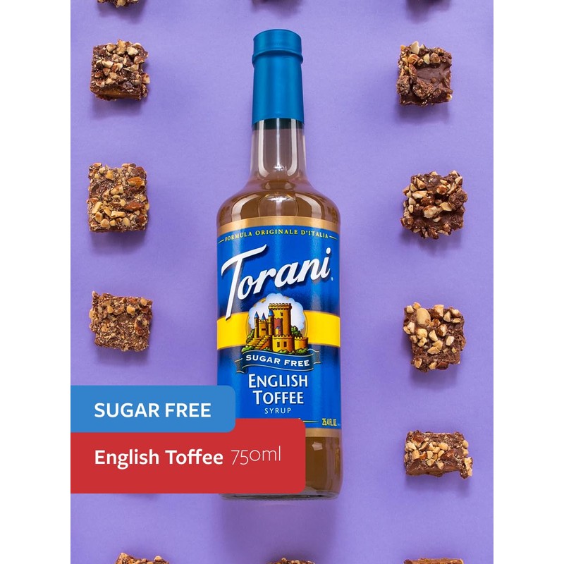Torani® English Toffee Syrup Sugar Free