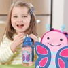 Skip Hop Zoo Tritan Renew Straw Bottle, Raccoon