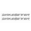 Orcal Malibu WakeSetter Boat Yacht Decals 2PC Set Vinyl High
