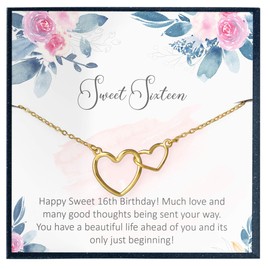 16th Birthday Necklace Gifts for Sweet Sixteen Gifts for Sweet 16 Birthday Gifts for 16 Year Old Teen Girl Birthday Jewelry Gifts for 16 Birthday Girl