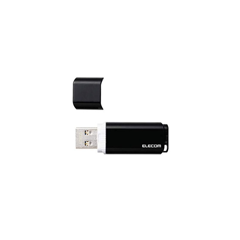 Elecom MF-BBU3128GWH USB Memory, USB 3.1 (Gen1), Supports Security Functions