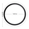 Paint Pressure Pot Tank Lid Rubber Gasket Replacement for 2.5