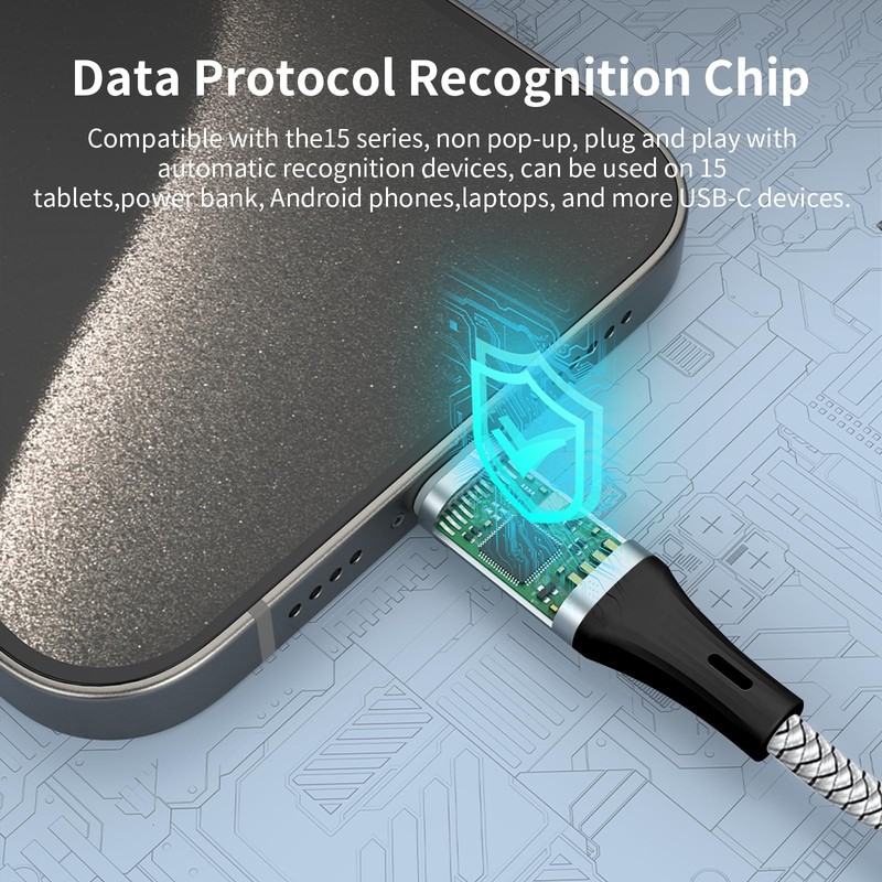 TRANLIKS for Lightning to USB C Adapter, Only Supports 60W