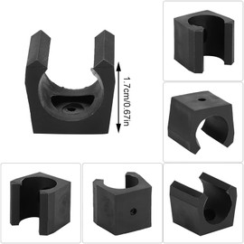 Haosie Billiards Snooker Cue Locating Clip Holder, Plastic Pool Cue Holder, Mini Rod Organizer Carrier Accessory