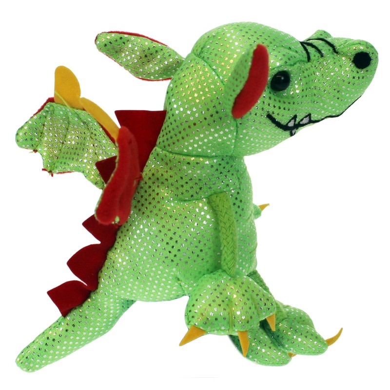 The Puppet Company - Finger Puppets - Dragon (Green), PC002136
