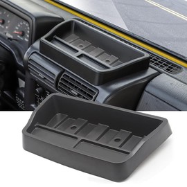 FSYHKJ Center Console Dash Storage Tray for 1997 1998 1999 2000 2001 2002 2003 2004 2005 2006 Jeep Wrangler TJ Dashboard Organizer Box Container Interior Accessories
