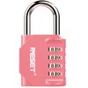 RESET-060 4 Digit Combination Lock,Outdoor Padlock,Indoor Padlock for School Gym