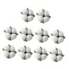 CHILDWEET Christmas Tree Decorations 10pcs DIY Cotton Ball Ornaments Soft