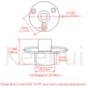 Heavy Duty 316 Stainless Steel Boat Marine Garboard Drain Plug