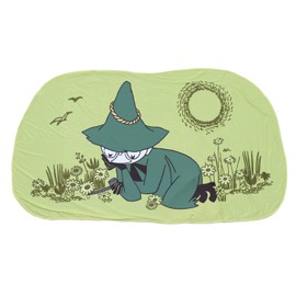 Toyo Case MOOMIN Cooling Blanket 3 Snufkin Size: Approx. W140 D H80 [Case] Approx. W 7.9 - 11.0 inches (20 - 28 cm), H7.1 - 10.6 inches (18 - 27 cm), COOL-MMNB3-04