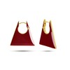 trapezoid dangle earrings #218