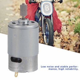 RS550 12 V Micro Motor High Speed for Electric Toy Car Children Motorcycle with 2 Tooth Head (550-30000), Own Motor