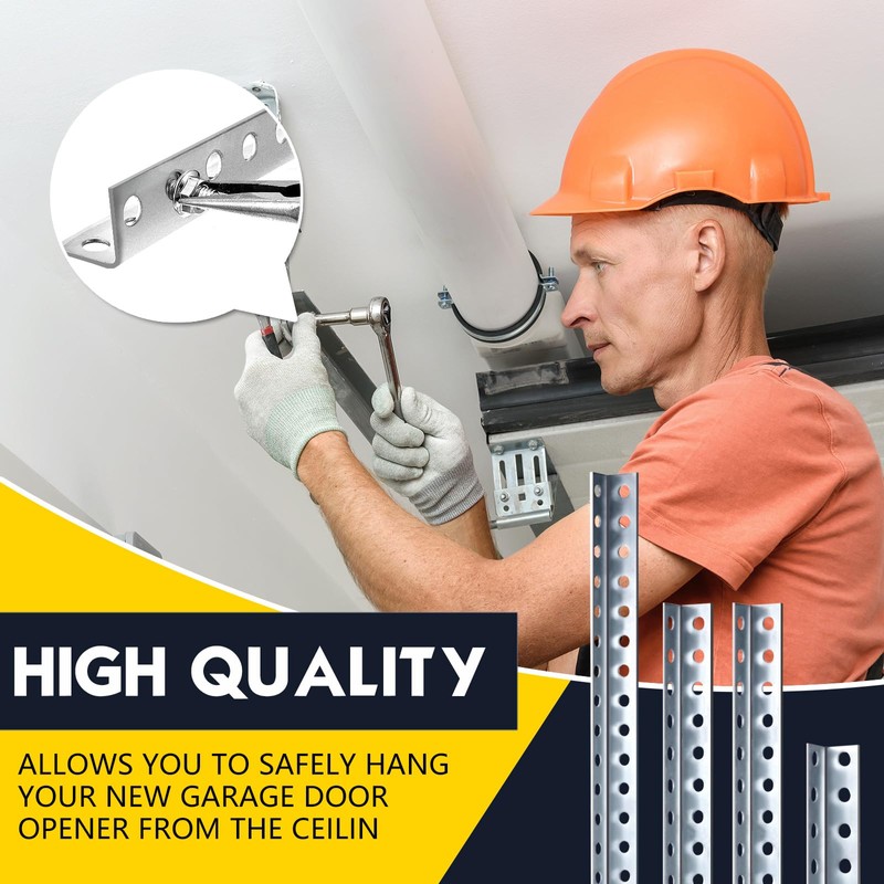Yaocom 4 Pcs Garage Door Opener Hanging Bracket Kit 26,
