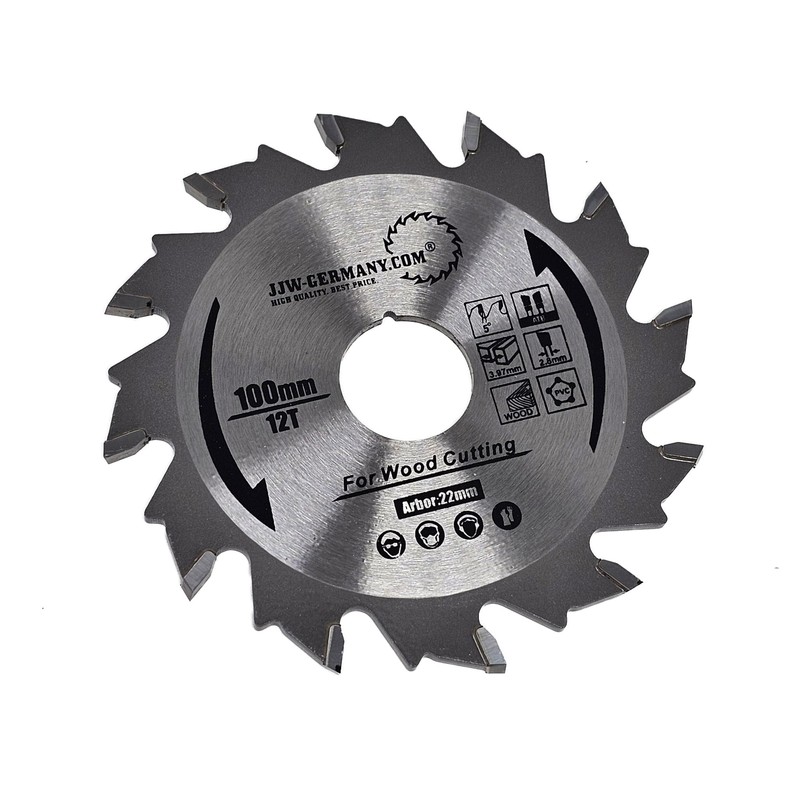 jjw-germany HM Groove Cutter 100 x 3.97 x 22 Teeth