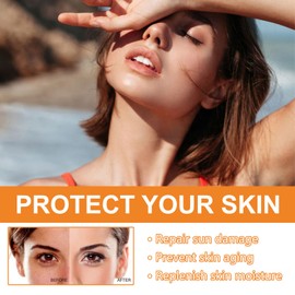 Pack of 2 Sun Protection Milk with SPF 100, Moisturising Sun Cream with Rice Extract, Sunscreen, Sun Protection Milk, Very Light and Residue-Free Sun Cream