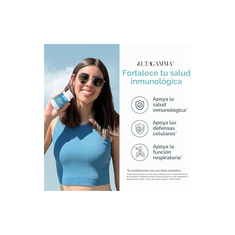 Immune Support Supplement - Suplementos Alimenticios para Reforzar Defensas con