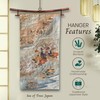 Sea of Trees Japan Smoked Bamboo Tapestry Wall Hanger, Zen