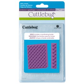 Cricut Cuttlebug - Embossing Folder - 5" x 12" Palm Leaves