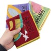 Bandai 4355000500 Devil Blade Mini Towel, Kanroji Mitsuri Tsuba Series