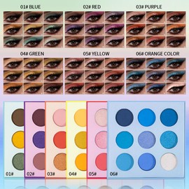 Hxssll Warm Copper & Bronze Brown Shimmer Eyeshadow Duo – High Pigment Metallic Eye Shadow Palette, Long-Lasting Blendable Warm Nude Copper Brown Shades for Daily Makeup, Soft Glam & Smokey Eye Looks