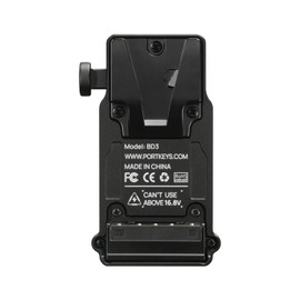Portkeys BD3 両面 NP-F から V マウント ダミー バッテリー モジュール 垂直およびクロスマウント、NPF 電源マウントを V マウント バッテリー マウントに転送します