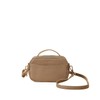 Samantha Thavasa Double Zip Square Shoulder Bag, beige, (greige)