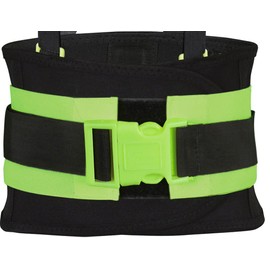 Faja elástica de trabajo para hombre y mujer, con tirantes útil para mejorar la postura de carga, gimnasio, trabajo, soporte lumbar elástica y moldeable, se puede utilizar en deportes, pesas, GYM, crossfit, se ajusta al cuerpo, soporte para espalda baja.