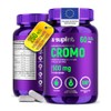 Polinicotinato Cromo 250 Mcg Suplemento Vegano Mineral Esencial Metabolismo Energía
