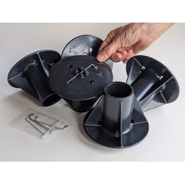 Net#Cap Bird Netting Post caps Madbird (5 Pack) for Bird-X, Birdbgone, Birdblock for Protecting Chickens, Blueberries. Strawberries, Fruit Trees, Grapes, Vegetable Gardens