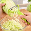 3-Piece Wide-Mouth Vegetable Grater Set with Stainless Steel Blades for