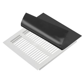 PATIKIL 13.7" x 13.7" Magnetic Vent Cover, Floor Wall Air Registers Cover Magnet Vent Blocker for Home RV HVAC Fireplace Furnace, Black