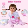 Pedolltree 12 Pcs Set Reborn Dolls Newborn Baby Girl Clothes