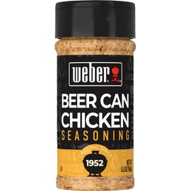 Weber Beer Can Chicken Seasoning, 5.5 oz (Pack of 6)