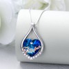 MEIDERBO Grandma Necklace 925 Sterling Silver Crystal Grandma Pendant Necklace