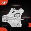 A-Premium Front Driver Side Electric Power Window Regulator with 2-Pin
