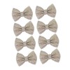8pcs Bow Shoe Clips Detachable Bowknot Shoe Buckle Decorative Removable