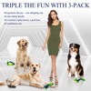 Frienhund 3-Pack Indestructible Nylon Dog Chew Toys for Aggressive Chewers