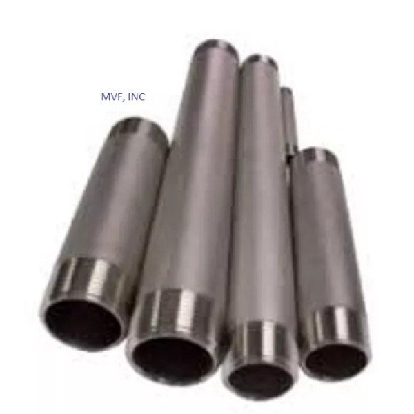 Unbranded 2" X 10" Threaded NPT Pipe Nipple S/40 (STD)