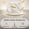 DUBSTAR Pill Crusher, Adjustable Fineness Pill Crusher Fine Powder, Ceramic