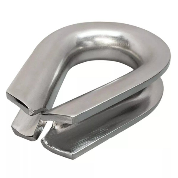 Unbranded Marine Heavy Duty Wire Rope Chain Thimble Anchor Boat