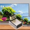 VMOJO 2 Pack DisplayPort Coupler Adapter, Alloy Shell 8K UHD