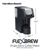 Hamilton Beach Gen 4 FlexBrew Single-Serve Coffee Maker with Removable