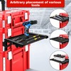 Upgrade Folding Magnetic Table Compatible with Milwaukee Packout Toolbox Side