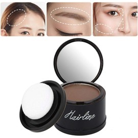 Hairline Powder, Fluffy Thin Hair Shadow Powder Impermeable Al instante Cubierta rápida Hair Shadow Hair Line Herramienta de maquillaje Adecuado para mujeres Chica(2#)