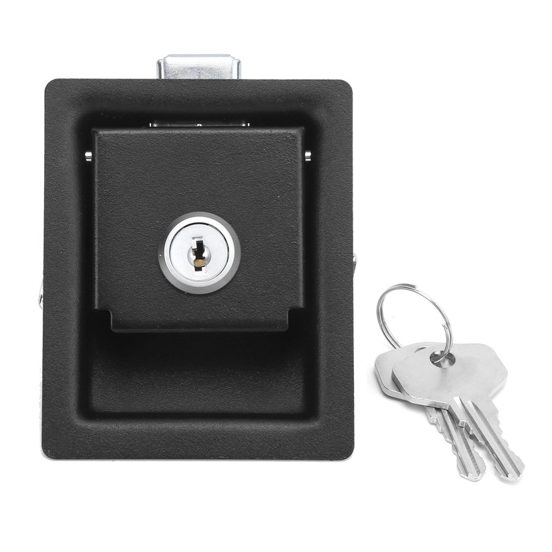 RV Door Lock with 2‑Key Universal for Motorhomes Power Distribution