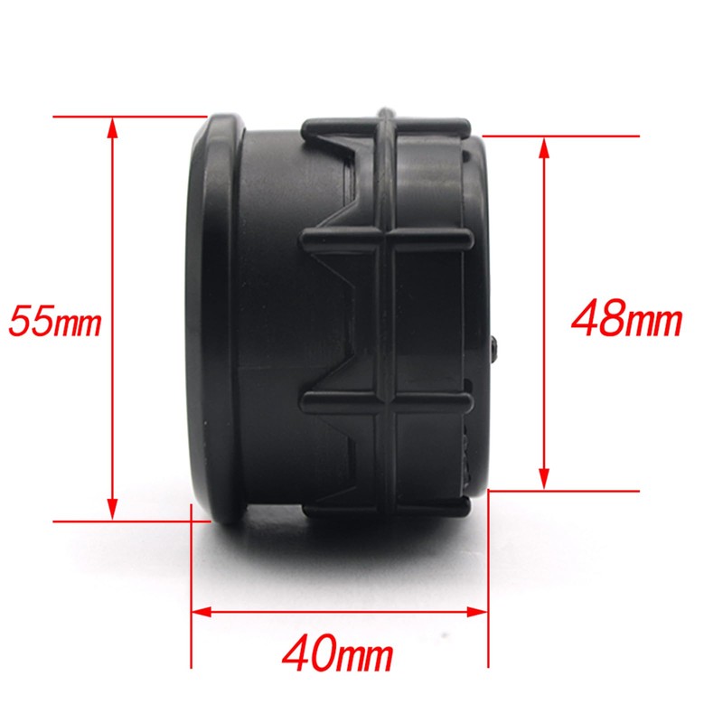 Tiny Force US 2" 52mm Digital Red LED Exhaust Gas